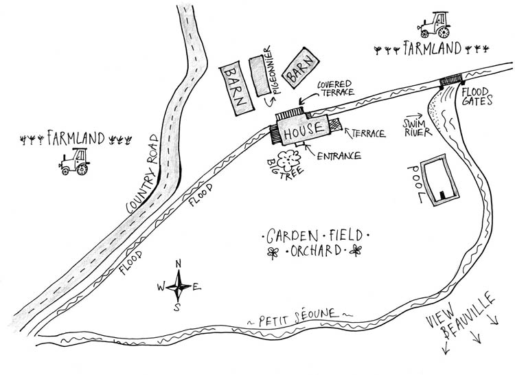 Moulin Calbel - Plan - Overview